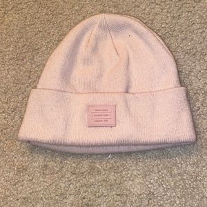 pink beanie